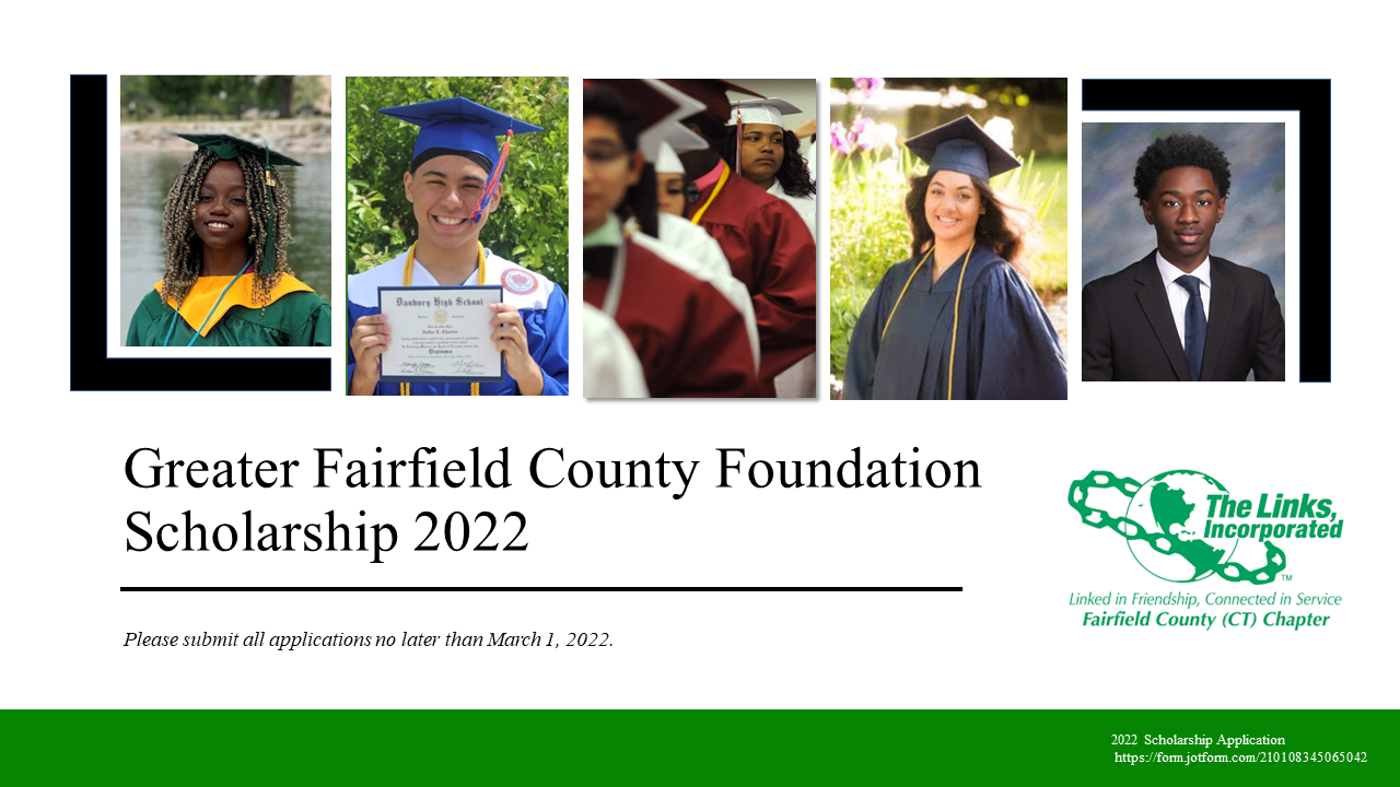 2022 Greater Fairfield County Foundation Scholarship Info