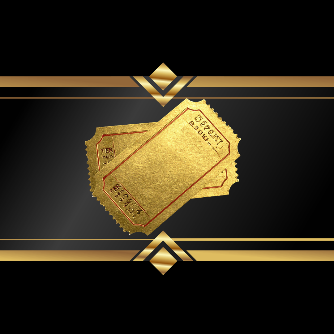 website sponsorship & donation buttons Gold Background (1080 x 1080 px)